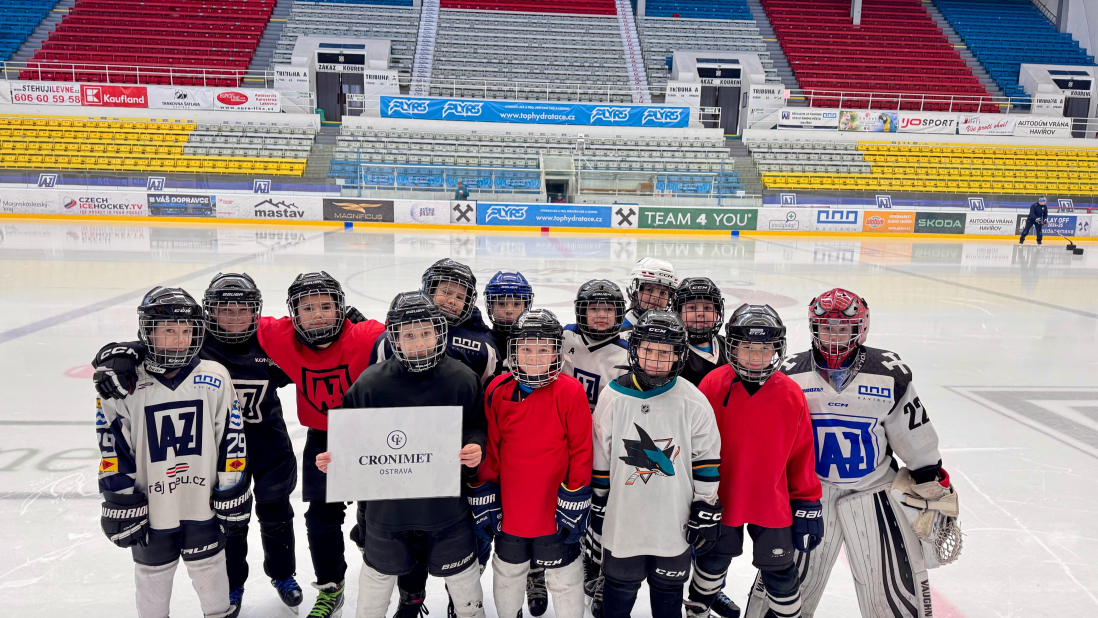CRONIMET Ostrava supports the youth of the regional hockey club
