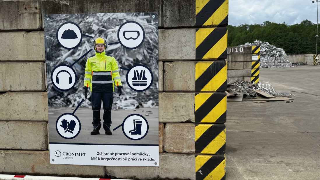 Occupational Safety is Among the Core Values of the CRONIMET Group