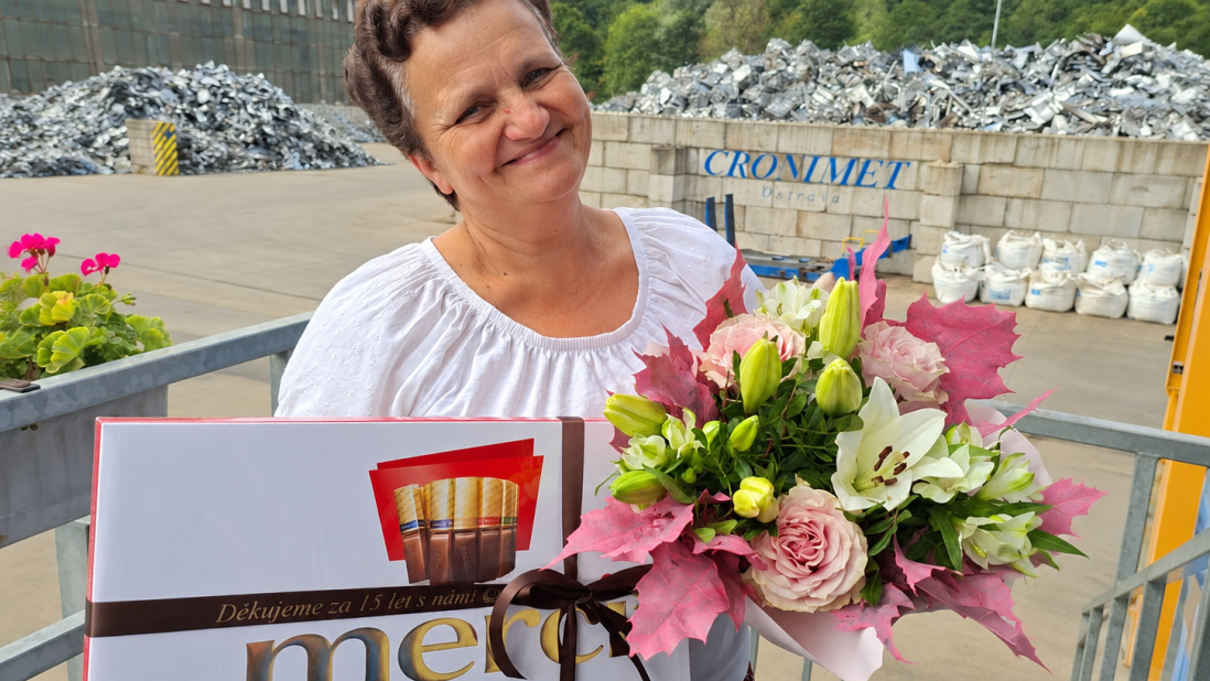 Martina Morská 15 let v CRONIMET Ostrava
