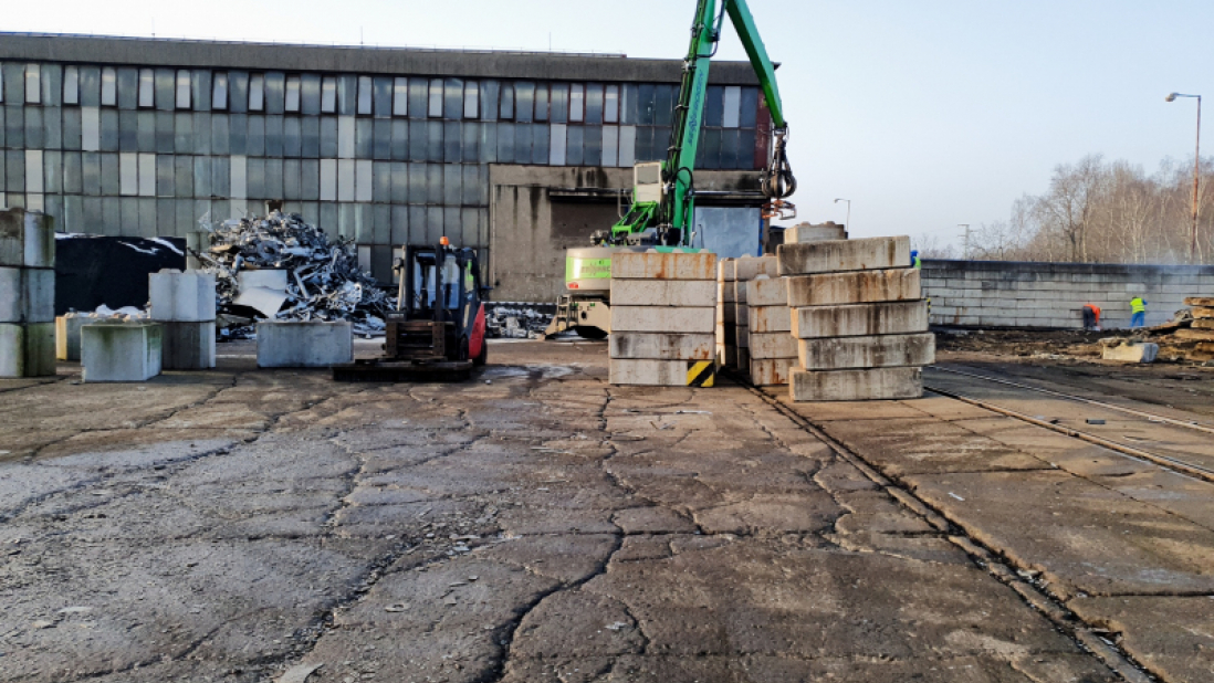 CRONIMET Ostrava renovates the scrap yard in Ostrava