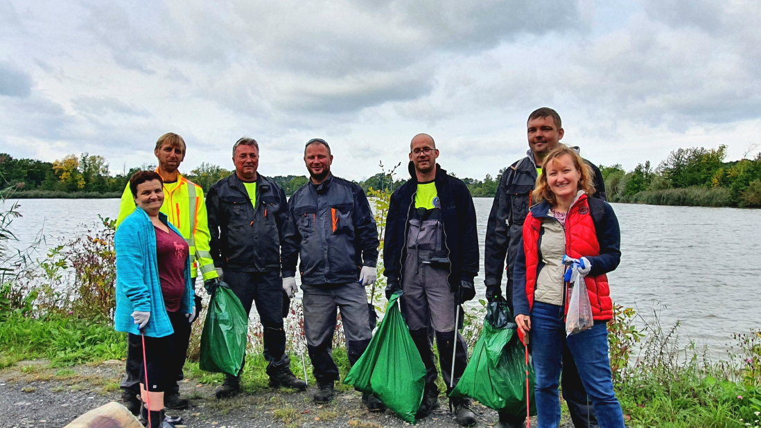 World Cleanup Day in Cronimet Ostrava